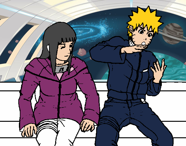 Hinata y Naruto