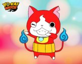 Jibanyan guiñando el ojo