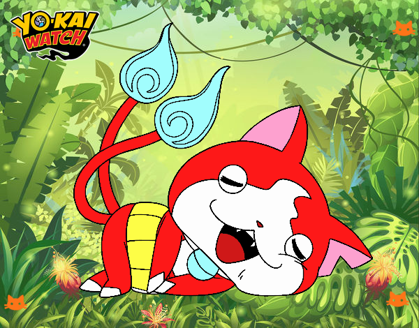 Jibanyan tumbado