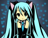 Miku triste