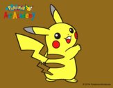 Pikachu de espaldas