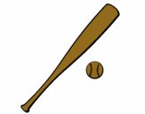 Bate y bola de béisbol