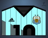 Camiseta del mundial de fútbol 2014 de Argentina