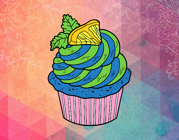 Cupcake de limón