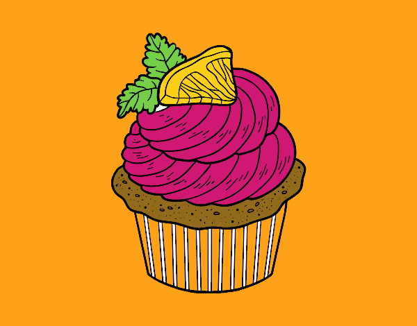 Cupcake de limón