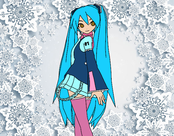 Hatsune Miku vocaloid