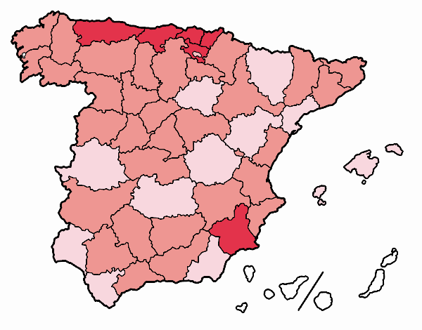 Las provincias de España