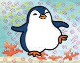 Pingüino bailando