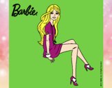 Barbie sentada