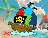 Barco de piratas