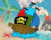 Barco de piratas