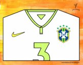 Camiseta del mundial de fútbol 2014 de Brasil