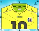 Camiseta del mundial de fútbol 2014 de Costa Rica