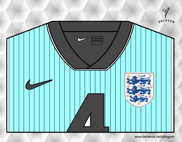 Camiseta del mundial de fútbol 2014 de Inglaterra