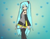 Hatsune Miku vocaloid