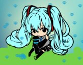 Miku Chibi vocaloid