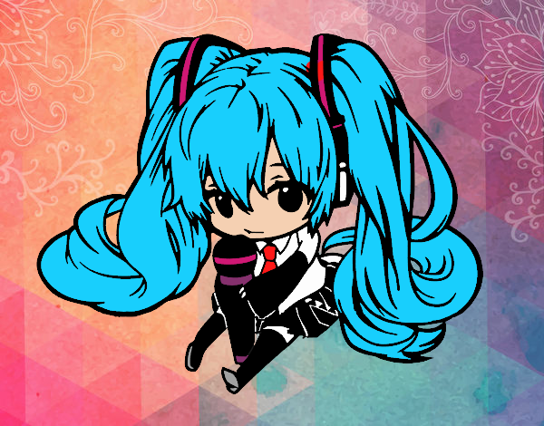 Miku Chibi vocaloid