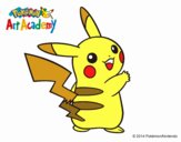 Pikachu de espaldas