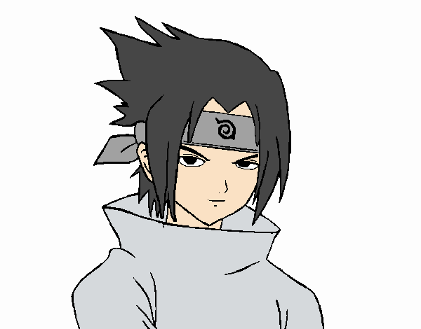 Sasuke enfadado