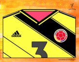 Camiseta del mundial de fútbol 2014 de Colombia