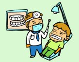 Dentista con paciente