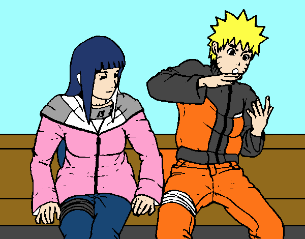 Hinata y Naruto