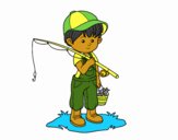 Niño pescador