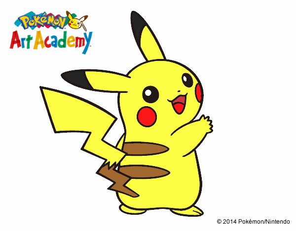 Pikachu de espaldas