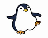 Pingüino bailando