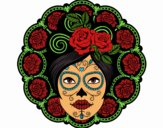 Calavera mejicana femenina