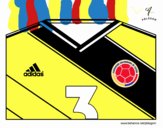 Camiseta del mundial de fútbol 2014 de Colombia