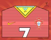 Camiseta del mundial de fútbol 2014 de Portugal