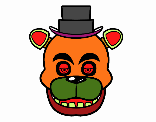 Cara de Freddy de Five Nights at Freddy's