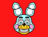 Cara de Toy Bonnie de Five Nights at Freddy's