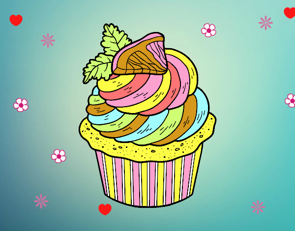 Cupcake de limón