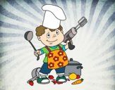 Niño cocinero