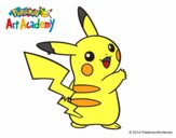 Pikachu de espaldas