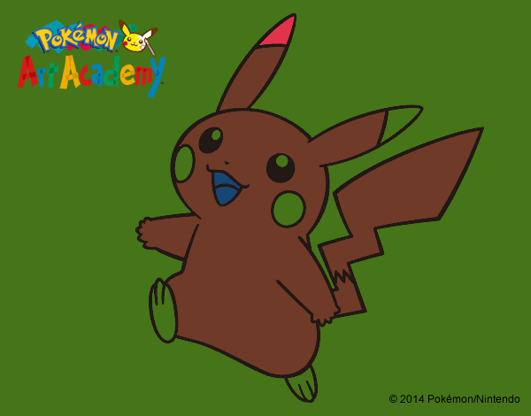 Pikachu en Pokémon Art Academy