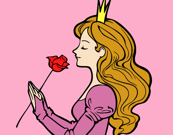 Princesa y rosa