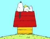 Snoopy durmiendo