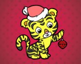 Tigre navideño