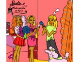 Barbie de compras con sus amigas