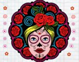 Calavera mejicana femenina