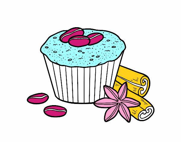 Cupcake de café