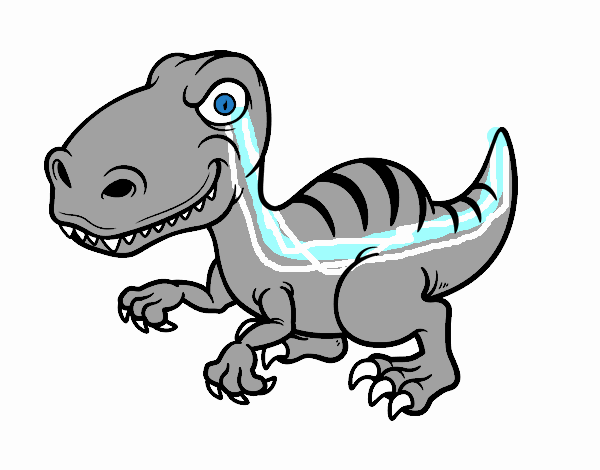 Dinosaurio velociraptor