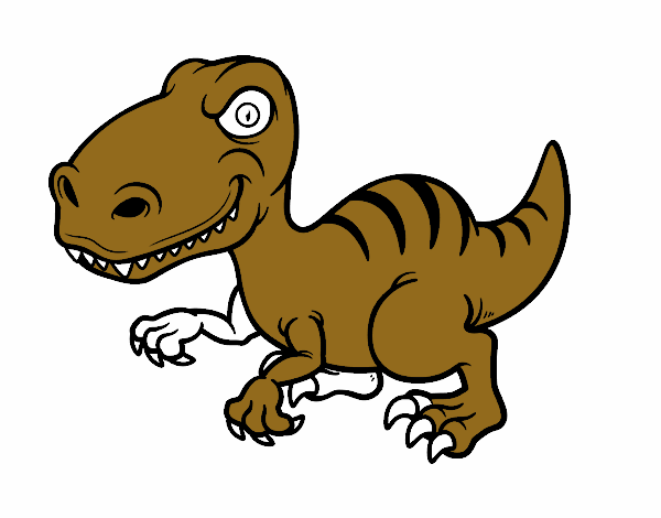 Dinosaurio velociraptor