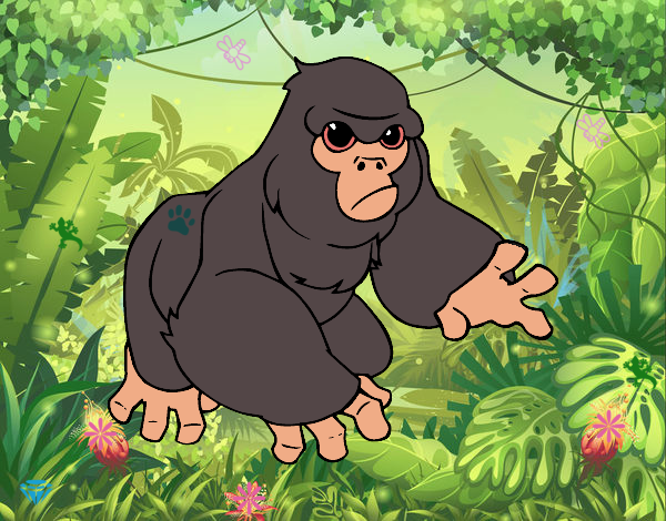 Gorila de montaña