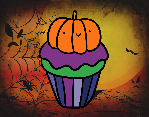 Halloween cupcake