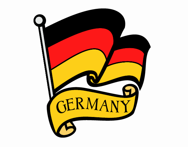 Dibujo Bandera de Alemania pintado por  pro00707