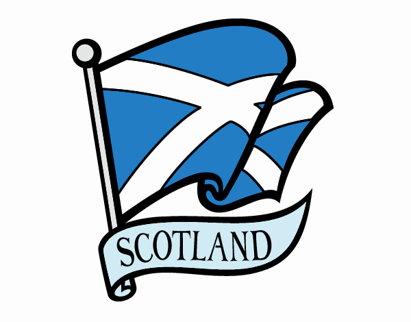 Dibujo Bandera de Escocia pintado por  pro00707
